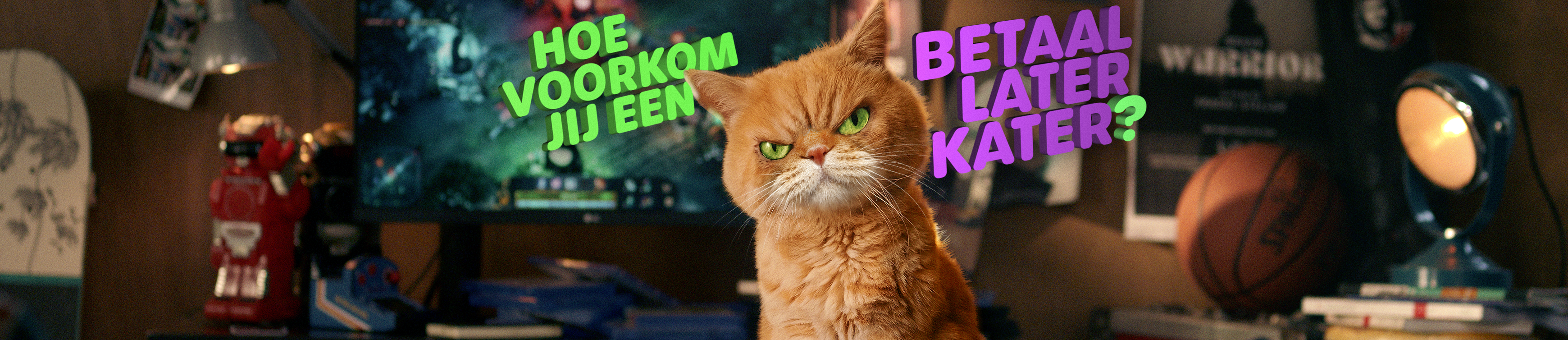 Betaal later Kater visual